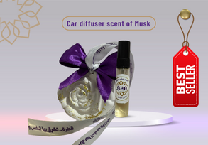 car diffuser scent of oud and musk