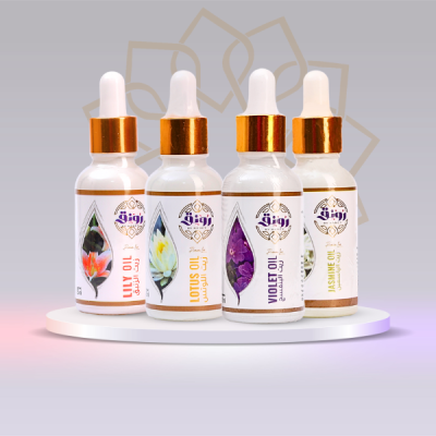 Queens Package Lotus Oil Jasmine Oil Lily Oil Violet Oil