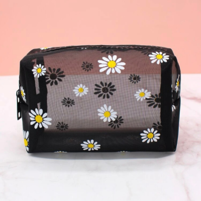 Floral Cosmetic Bag & Organizing Pouch