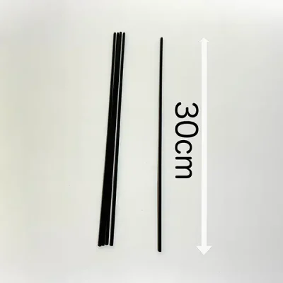 Fiber Sticks 30 cm Black-02