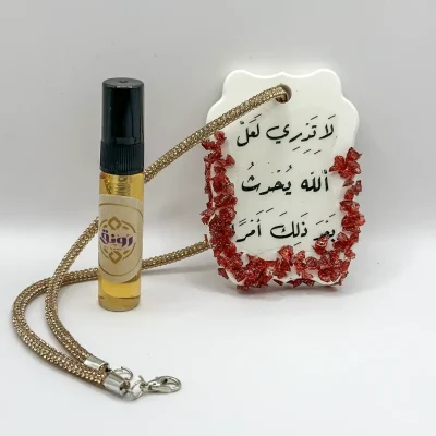 Car Diffuser Scent Of Rose and Oud معطر السيارة برائحة الورد والعود