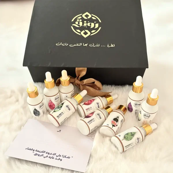 10-Piece Essential Oil Gift Set مجموعة هدايا الزيوت العطرية المكونة من 10 قطع