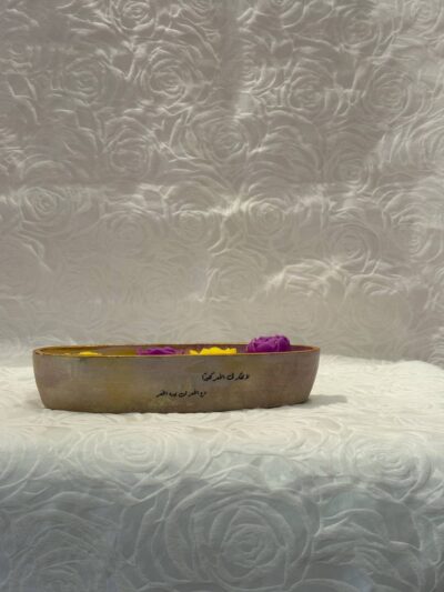 Purple Candle Oval pot