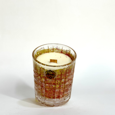 Crystal Oud red-gold Candle