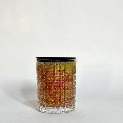 Crystal Oud red-gold Candle