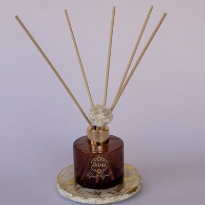 Reed stick diffuser - Fruity/ gold brown