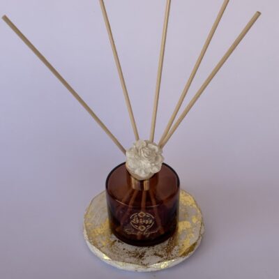 Reed stick diffuser - Fruity/ gold brown